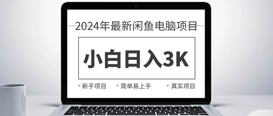 2024最新闲鱼卖电脑项目，新手小白日入3K+，最真实的项目教学-卧狐科技网