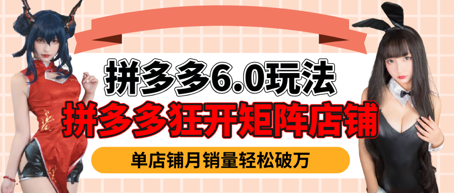 拼多多虚拟商品暴利6.0玩法，轻松实现月入过万-卧狐科技网