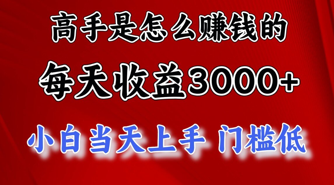 一天收益3000左右，长期项目，很稳定！-卧狐科技网