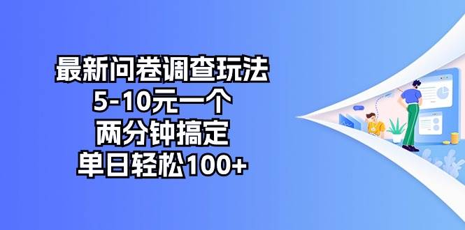 最新问卷调查玩法，5-10元一个，两分钟搞定，单日轻松100+-卧狐科技网