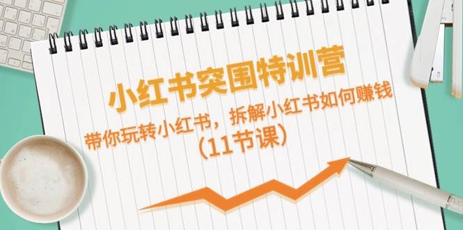 小红书突围特训营，带你玩转小红书，拆解小红书如何赚钱（11节课）-卧狐科技网