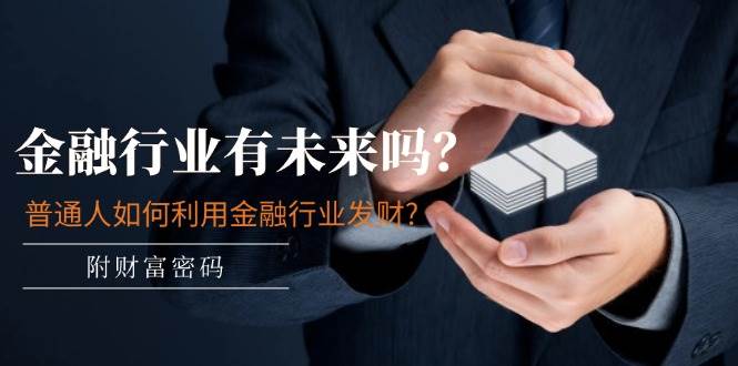 某付费文章：金融行业有未来吗？普通人如何利用金融行业发财?(附财富密码)-卧狐科技网