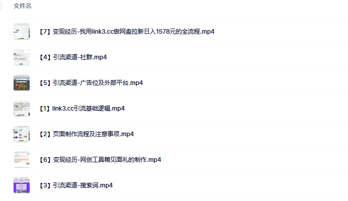 link3.cc聚合链接引流，日引流50＋精准粉-卧狐科技网